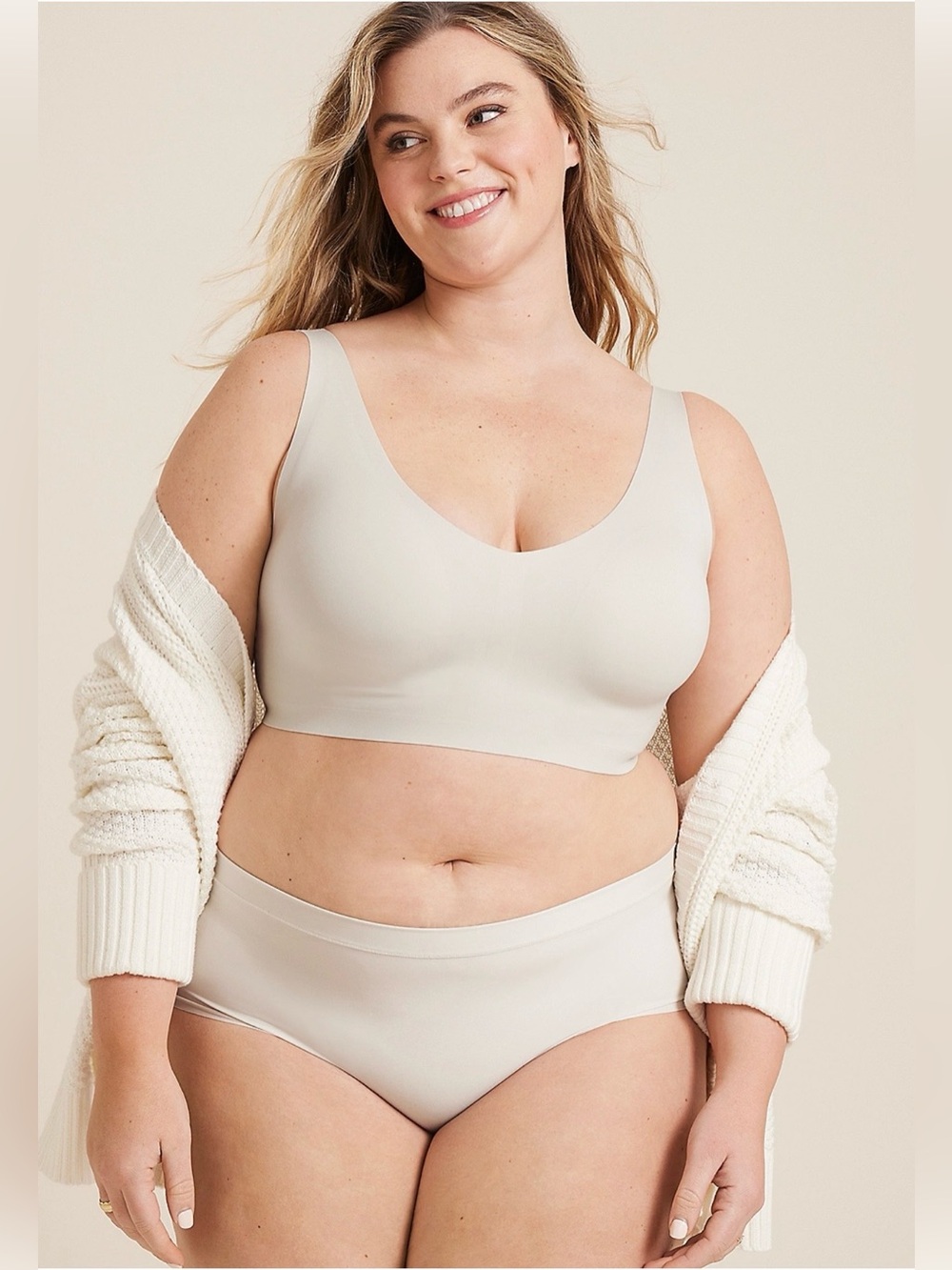 Maurices Invisibliss Adjustable Strap Bralette |Java color- Sz 2x - Picture 1 of 6
